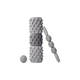 Ролик Keep Foam Roller, шипований стрижень, тонкий набір для професійного релаксу, фітнесу, йоги, масажних паличок, сутінковий сірий - зображення 3