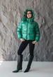 Зимова куртка Mila Nova К-395 44 зелений - изображение 2
