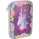 Пенал Cool For School с окошком 1 отделение с органайзером фиолетовый (QT-5750-Purple) - изображение 1
