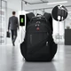 Ультраміцний Міський рюкзак SwissGear Bag 8810 33 л водовідштовхувальний USB-порт і аудіопорт AUX - зображення 8
