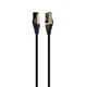 Патч-корд 0.25м, S/FTP, cat 8, литий, 50u", CU, AWG 27, LSZH, black Cablexpert (PP8-LSZHCU-BK-0.25M) - зображення 1