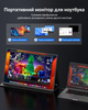 Портативный монитор UPERFECT 18″ 2K 144Hz IPS Дополнительный экран с режимом второго монитора Дисплей внешний - изображение 4