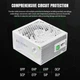 Блок живлення Gamemax 700W GM 700B Fully Modular White (GM 700B WH Fully-modular New) - изображение 9