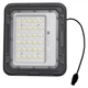 Прожектор с алюминиевым корпусом на солнечной панели 100 Вт 150 LED защита IP65 автономное уличное освещение двора крыльца и въезда с пультом индикацией заряда и таймером Чёрный - изображение 4