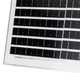 Прожектор на солнечной батарее 100 Вт 120 LED SMD с выносной панелью IP67 автономное уличное освещение двора гаража и крыльца с пультом регулировкой яркости сменой режимов и таймером Чёрный - изображение 4