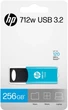Флеш пам'ять HP 712w 256GB USB 3.2 Light Blue (4718006457686) - зображення 5