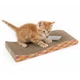 Happet Картонная когтеточка "SIMBA"+Кошачья мята, 43x12,5x5см (DK02) - изображение 1
