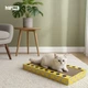 Happet Картонная когтеточка "RAFIKI"+Кошачья мята, 48x22x5см (DK06) - изображение 5