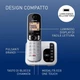 Радиотелефон Panasonic KX-TGC260JTS серебристый с цифровым автоответчиком до 18 минут блокировкой нежелательных звонков и функцией Handsfree 1 трубка - Уценка - изображение 2