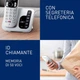 Радиотелефон Panasonic KX-TGC260JTS серебристый с цифровым автоответчиком до 18 минут блокировкой нежелательных звонков и функцией Handsfree 1 трубка - Уценка - изображение 4