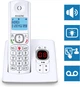 Беспроводной телефон Alcatel F530 Voice Duo белый/серый 2 трубки встроенный автоответчик (запись 14 минут) - Уценка - изображение 3