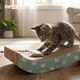 Happet Картонная когтеточка "TIGER"+Кошачья мята, 43x21x5см (DK01) - изображение 3