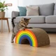 Happet Картонная когтеточка "SARABI"+Кошачья мята, 33x21,5x16см (DK09) - изображение 3