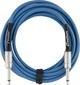 Кабель інструментальний FENDER CABLE CONTOUR SERIES 15' LAKE PLACID BLUE (301297) - зображення 2