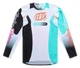 Мото джерсі TLD SE PRO JERSEY; SEVER [WHITE / TEAL] L (OBOD_301058004) - изображение 1