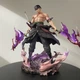 Аніме фігурка Ван Піс, One Piece, Roronoa Zoro, Ророноа Зоро, не рухома з підсвічуванням, 28 см (OP 0176) - зображення 2