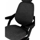 Офисное кресло GT Racer B-6333 Fabric Dark Gray/Black [174592] - изображение 10