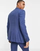 Піджак Topman синій однобортний приталений (skinny fit) з вузькими лацканами та кишенями розмір UK 36R/ EU 46R/ CN 170/92A - зображення 3