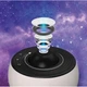 Детский ночник проектор звездного неба + 12 картриджей Galaxy Projector сетевой светильник ночной для детей спальни с проекцией планетарий для спальни ночник звездное небо детский Белый - изображение 9