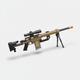 Больша игрушечная снайперская винтовка CheyTac M200 (98 см) с оптикой и мягкими пулями - изображение 4