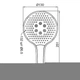 Лійка для душу KOER KP-0401-05, 3 функції (Колір чорний) (KR4981) - изображение 2