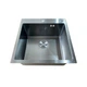 Мийка з нерж. сталі MIXXUS MH5050 MICRO DECOR GRAPHITE (3.0/0.8) (колір графіт) (MI8213) - зображення 3