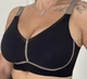 Ажурный топ-бюстгальтер 8086 Lora Iris черный 3XL - изображение 2