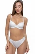 Комплект білизни: бюстгальтер push-up та бразиліани 9481 Balaloum білий 85C/XL - зображення 1