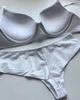 Комплект білизни: бюстгальтер push-up та бразиліани 9481 Balaloum білий 85C/XL - зображення 7