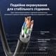 Сетевой патч-корд Vention 5 м Cat 8 RJ45 8P8C до 40 Гбит/с 2000 МГц S/FTP черный (IKRBJ) - изображение 5