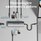 Док-станция USB-C Vention кабель 0,15 м 9-в-1 1 порт HDMI до 4K@60 Гц 3 порта USB-A USB 3.0 до 5 Гбит/с 1 порт RJ-45 до 1 Гбит/с 1 вход PD до 100 Вт 1 слот SD + 1 слот microSD аудиопорт TRRS 3,5 мм OMTP + CTIA серый (TQLHB) - изображение 2