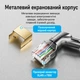 Патч-корд Ethernet Vention 1,5 м Cat8 STP до 40 Гбит/с RJ-45 8P8C до 2000 МГц поворотные угловые штекеры с обеих сторон черный (IKLBG) - изображение 9
