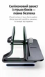 Вертикальная подставка для ноутбука UGREEN LP258 для ноутбуков до 15,6″ регулируемая ширина алюминиевый сплав и силикон черный с серебристой ручкой (25706) - изображение 5
