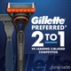 Сменные лезвия для мужской бритвы Gillette Fusion5 (12 штук) - изображение 2