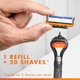 Сменные лезвия для мужской бритвы Gillette Fusion5 (12 штук) - изображение 4