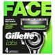 Сменные лезвия для бритья Gillette Labs 4 шт - изображение 1