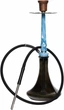 Кальян Tiaga Hookah Astra Crystal Blue - Steamulation Black - изображение 1