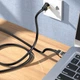 Дата кабель HOCO US02 Level pure copper gigabit ethernet (5m) (Black) (260613) - изображение 7