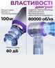 Автомобільний пилосос акумуляторний бездротовий 4 в 1 з насадками 100W 600mAh Сріблястий(VACUUM-01) - зображення 5