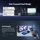 Автомагнитола Eonon UX7A 2 DIN Android 14, 7” IPS, 4/64GB, CarPlay, Android Auto - изображение 5