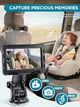 Автомобільна камера для дитини NUOTUN ABS-61, 1080P, монітор 4,3", 2.4 ГГц, 32 ГБ, нічне бачення - зображення 4