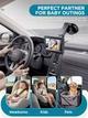 Автомобільна камера для дитини NUOTUN ABS-61, 1080P, монітор 4,3", 2.4 ГГц, 32 ГБ, нічне бачення - зображення 7
