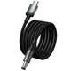 Кабель зарядки Hoco X129 Advantage Type-C – DC 5.5 мм, 1 м, 12V, кабель живлення для роутера, колонки та електронних пристроїв Чорний - изображение 4