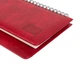 Планинг настольный датированный 2027 Leo Planner Persona 252741 30х14 см 128 листов бордовый - изображение 2