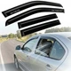 Дефлектори вікон вітровики для Skoda Octavia A5 2004-2014 Liftback Хетчбек Гнучкі (Acrylic) - зображення 1