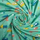 Ткань трикотаж кулир с детским рисунком, 150 гр/м2 160 см хлопок, мягкая, натуральная, для футболок, пижам и пеленок Автомобілі - изображение 1