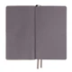 Деловой блокнот мягкий датированый 2027 Leo Planner Glory 252720 12х20 см 352 страницы темно-серый металик - изображение 3