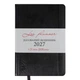 Деловой блокнот твердый А5 датированный 2027 Leo Planner Legacy 252735 368 листов черный - изображение 1