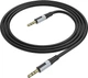 Аудиокабель Borofone BL19 Creator AUX audio cable Black (6941991108310) - изображение 4