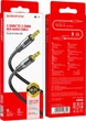 Аудиокабель Borofone BL19 Creator AUX audio cable Black (6941991108310) - изображение 5